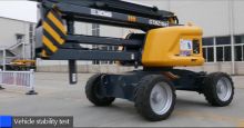 XCMG 18m articulated boom lift GTBZ18A1 self-propelled articulating boom lift for sale